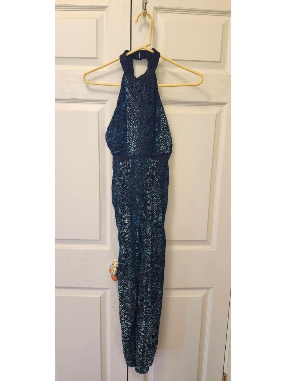 Weissman Flocked Snakeskin Unitard NV11348 Burnout Python Print Dance Costume SA